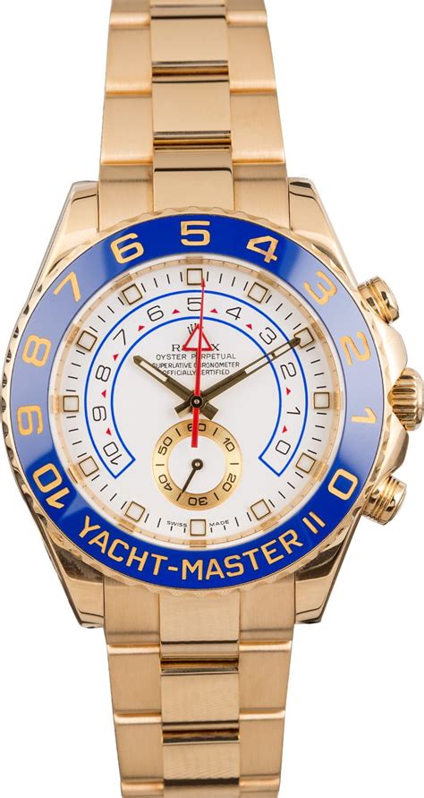 rolex yellow gold yacht master 2|Rolex 116688.